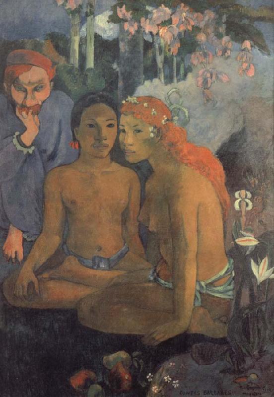 Paul Gauguin Contes Barbares
